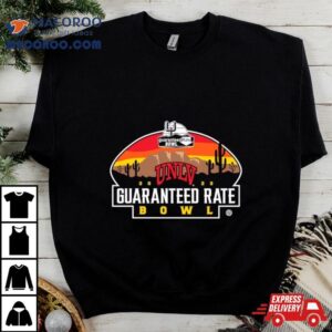 Unlv Rebels Guaranteed Rate Bowl Bound Tshirt