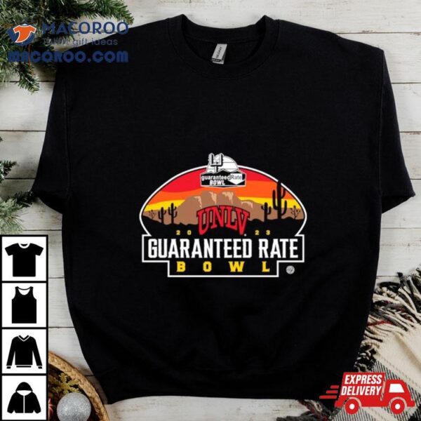 Unlv Rebels 2023 Guaranteed Rate Bowl Bound Shirt