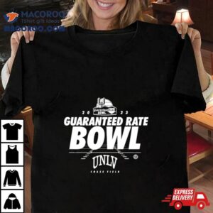 Unlv Rebels 2023 Guaranteed Rate Bowl Graphic Shirt