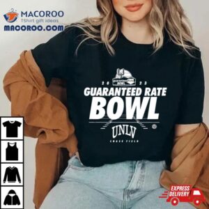 Unlv Rebels Guaranteed Rate Bowl Graphic Tshirt