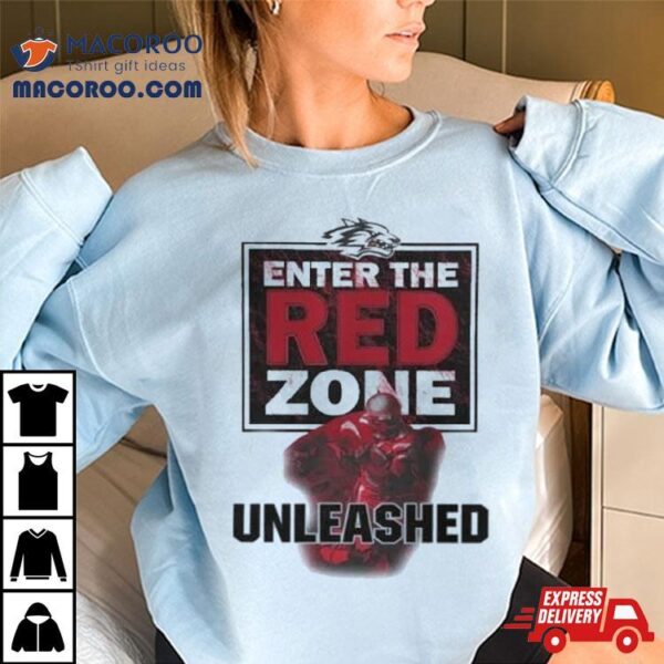 Unm Lobos Enter The Red Zone Unleashed T Shirt