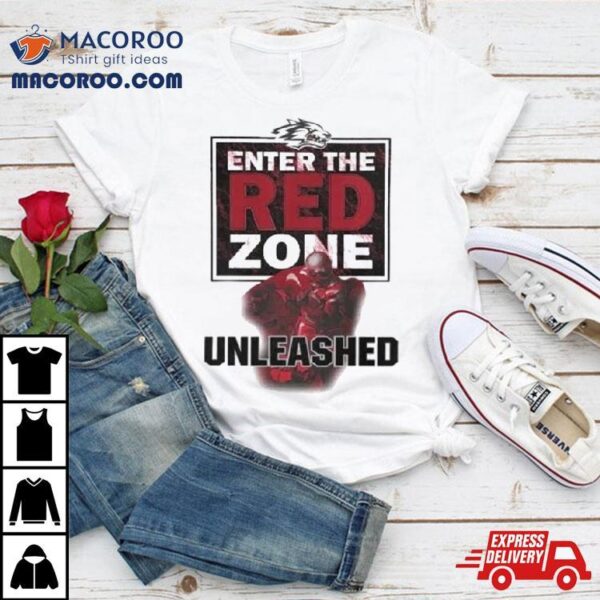 Unm Lobos Enter The Red Zone Unleashed T Shirt