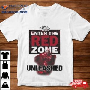 Unm Lobos Enter The Red Zone Unleashed Tshirt