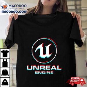 Unreal Engine Glitch Tshirt