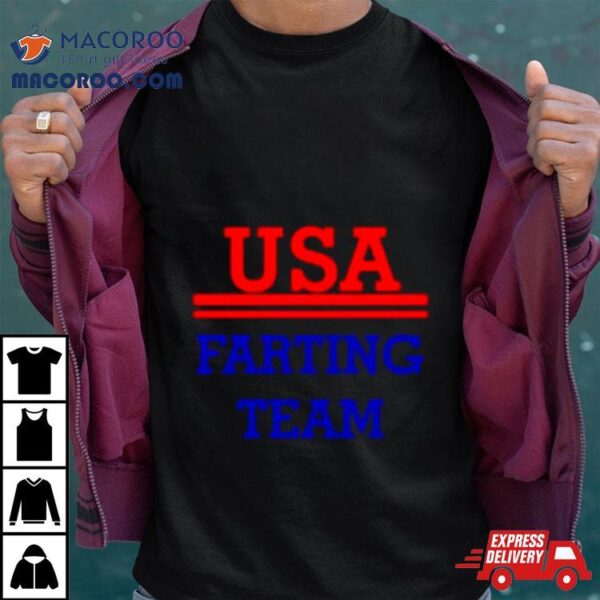 Usa Farting Team Shirt