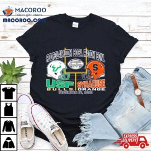 Usf Bulls Vs Syracuse Roofclaim Boca Raton Bowl Tshirt