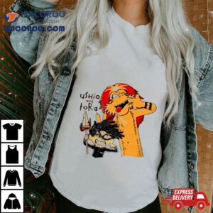 Ushio And Tora Calvin And Hobbes Tide And Tiger Tshirt