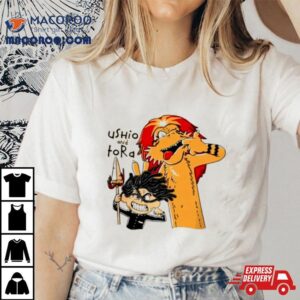 Ushio And Tora Calvin And Hobbes Tide And Tiger Tshirt