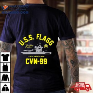 Uss Flagg The Cobra Crusher A Real American Hero Cvn Tshirt