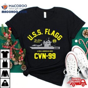 Uss Flagg The Cobra Crusher A Real American Hero Cvn Tshirt