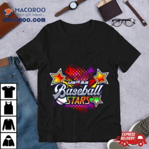 Usssa Cfl Usssa Baseball Stars Logo Mar Tshirt