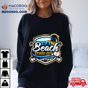 Usssa Cfl Usssa Beach Strike Out Logo Apr Tshirt