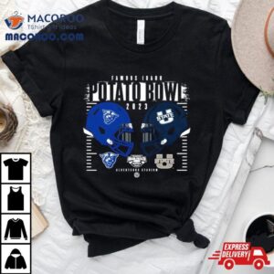 Utah State Aggies Vs Georgia State Panthers Famous Idaho Potato Bowl Head To Head Tshirt