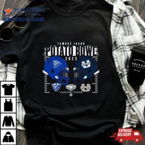 Utah State Aggies Vs Georgia State Panthers Famous Idaho Potato Bowl Head To Head Tshirt