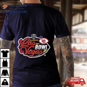 Utah Utes Srs Distribution Las Vegas Bowl Logo Tshirt