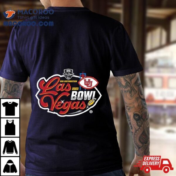 Utah Utes 2023 Srs Distribution Las Vegas Bowl Logo Shirt