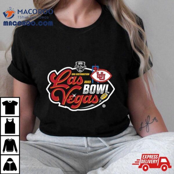 Utah Utes 2023 Srs Distribution Las Vegas Bowl Logo Shirt