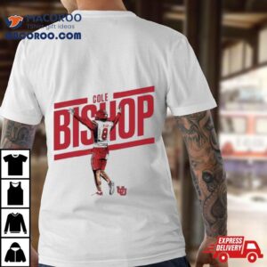 Ute Utah Football Cole Bishop Tshirt