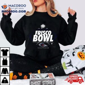 Utsa Roadrunners Scooter S Coffee Frisco Bowl Toyota Stadium Logo Tshirt