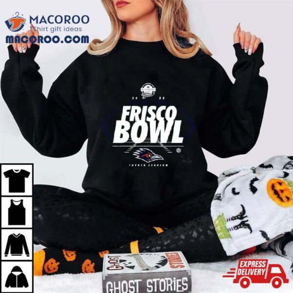 Utsa Roadrunners Scooter’s Coffee Frisco Bowl 2023 Toyota Stadium Logo T Shirt