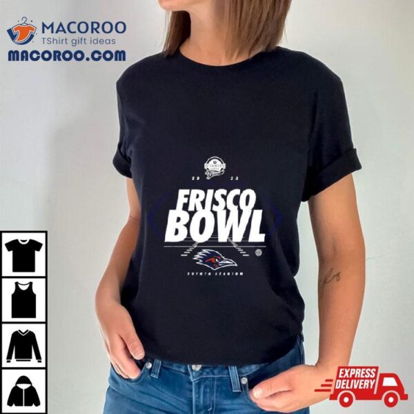 Utsa Roadrunners Scooter’s Coffee Frisco Bowl 2023 Toyota Stadium Logo T Shirt