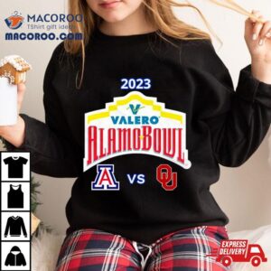 Valero Alamo Bowl Oklahoma Vs Arizona Alamodome San Antonio Tx Cfb Bowl Game Tshirt