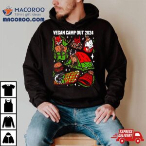 Vegan Camp Out Tshirt