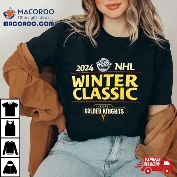 Vegas Golden Knights 2024 Nhl Winter Classic Shirt