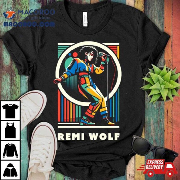 Vibrant Rhythms Remi Wolf Retro Shirt