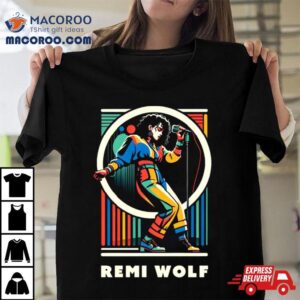 Vibrant Rhythms Remi Wolf Retro Tshirt