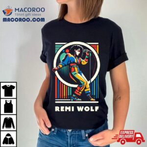 Vibrant Rhythms Remi Wolf Retro Tshirt