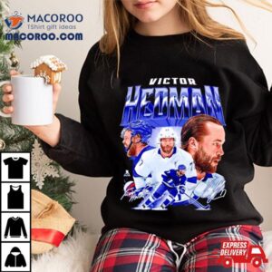 Victor Hedman Tampa Bay Lightning Signature Tshirt