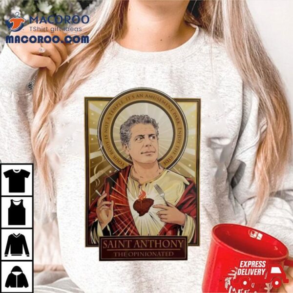 Vintage Anthony Bourdain’s Parts Unknown Saint Shirt