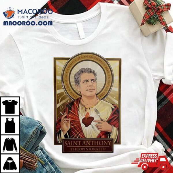 Vintage Anthony Bourdain’s Parts Unknown Saint Shirt