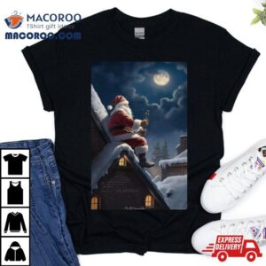 Vintage Santa Claus Christmas Tshirt