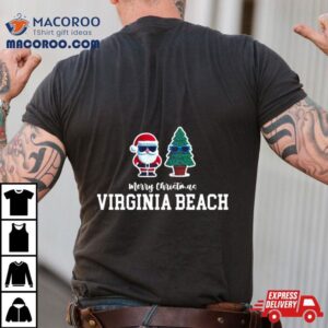 Virginia Beach Xmas Christmas Tshirt