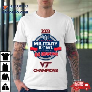 Virginia Tech Hokies Military Bowl Champions Tshirt