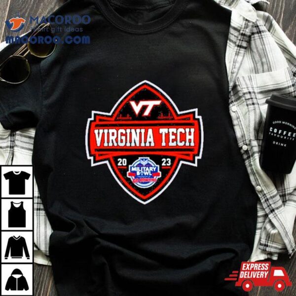 Virginia Tech Hokies 2023 Military Bowl Graphic Shirt