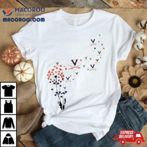 Virginia Tech Hokies Dandelion Flower Tshirt