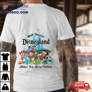 Walt Disney S Disneyland Mickeys Very Merry Christmas Tshirt