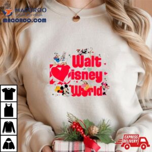 Walt Disney World Happy Valentine Tshirt