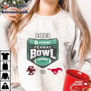 Wasabi Fenway Bowl Boston College Vs Smu Fenway Park Boston Ma Tshirt