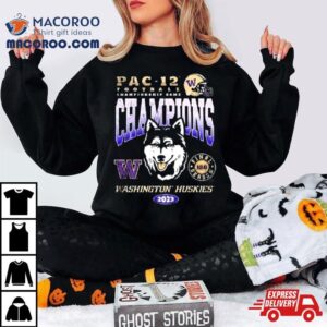 Washington Huskies Pac Championship Game Champions Tshirt