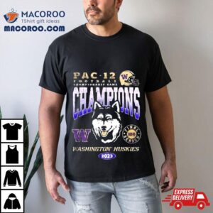 Washington Huskies Pac Championship Game Champions Tshirt