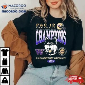 Washington Huskies Pac Championship Game Champions Tshirt