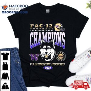 Washington Huskies Pac Championship Game Champions Tshirt