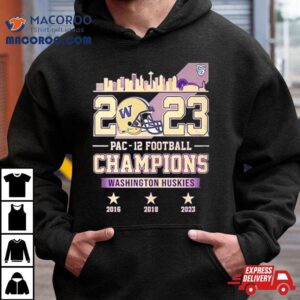 Washington Huskies Pac Football Skyline Tshirt