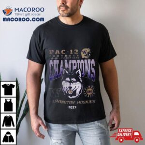 Washington Huskies Pac Champions Tshirt