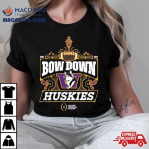 Washington Huskies Bow Down Cfp Tshirt