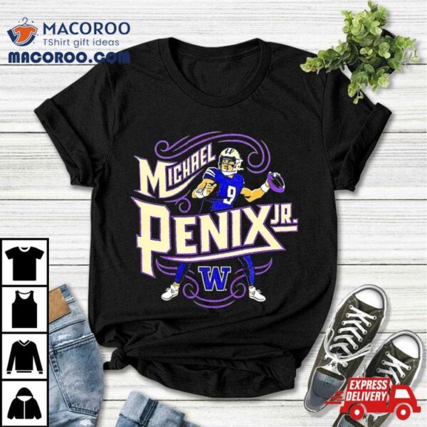 Washington Huskies Michael Penix Jr Script Vintage Shirt